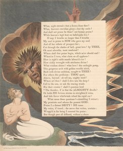 Les pensées nocturnes de Young, Page 80, Le tonnerre si dans cela le Tout-Puissant demeure - William Blake